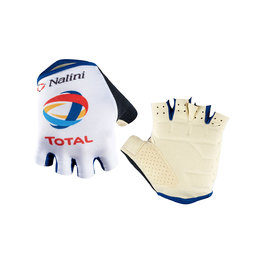 NALINI Mănuși de ciclism fără degete - DIRECT ENERGIE 2020 - alb