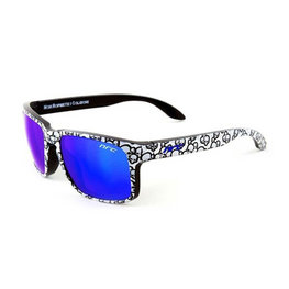 Ochelari de ciclism - W0W.1SK.AMO - negru/alb