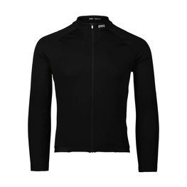 POC Tricou de cilism pentru iarnă cu mânecă lungă - THERMAL LITE  - negru