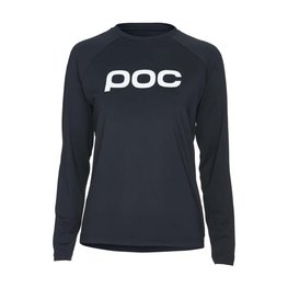 POC Tricou de ciclism cu mânecă lungă de vară - REFORM ENDURO LADY - negru