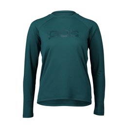 POC Tricou de ciclism cu mânecă lungă de vară - REFORM ENDURO LADY - verde