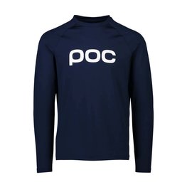 POC Tricou de ciclism cu mânecă lungă de vară - REFORM ENDURO - albastru