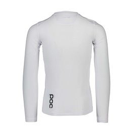POC Tricou de ciclism cu mânecă lungă - ESSENTIAL LAYER - alb