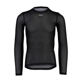 POC Tricou de ciclism cu mânecă lungă - ESSENTIAL LAYER - negru