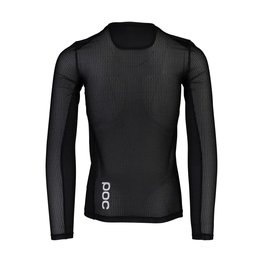 POC Tricou de ciclism cu mânecă lungă - ESSENTIAL LAYER - negru