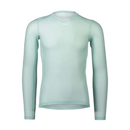 POC Tricou de ciclism cu mânecă lungă - ESSENTIAL LAYER - verde deschis