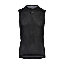 POC Tricou de ciclism fără mâneci - ESSENTIAL LAYER - negru