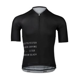 POC Tricou de ciclism cu mânecă scurtă - PRISTINE PRINT - negru