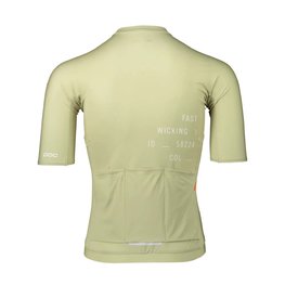 POC Tricou de ciclism cu mânecă scurtă - PRISTINE PRINT - verde deschis