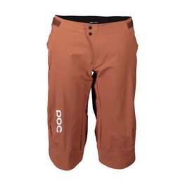 POC Pantaloni scurți de ciclism fără bretele - INFINITE ALLMOUNTAIN - maro