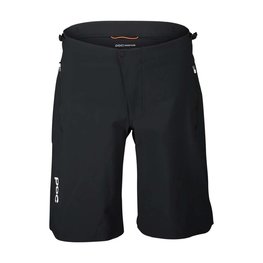 POC Pantaloni scurți de ciclism fără bretele - ESSENTIAL ENDURO W - negru