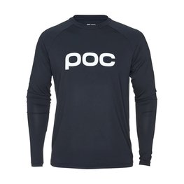 POC Tricou de ciclism cu mânecă lungă de vară - REFORM ENDURO - negru
