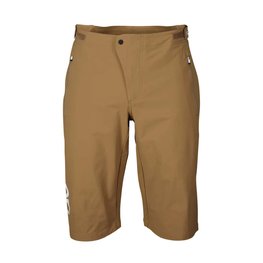 POC Pantaloni scurți de ciclism fără bretele - ESSENTIAL ENDURO - maro