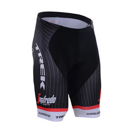 BONAVELO Pantaloni scurți de ciclism fără bretele - TREK 2016 KIDS - negru