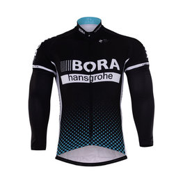 Tricou de cilism pentru iarnă cu mânecă lungă - BORA 2017 WINTER - negru