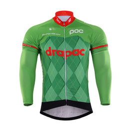 BONAVELO Tricou de cilism pentru iarnă cu mânecă lungă - CANNONDALE 2017 WNT - verde