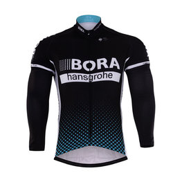 Tricou de ciclism cu mânecă lungă de vară - BORA 2017 SUMMER - negru