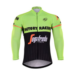 Tricou de ciclism cu mânecă lungă de vară - TREK 2017 SUMMER - galben/negru