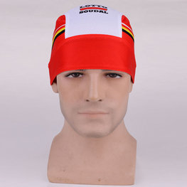 Bandană de ciclism - LOTTO 2018 - roșu/alb