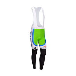 Pantaloni de ciclism lungi cu bretele - CANNONDALE 2013 SMR - verde/alb/negru