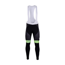Pantaloni de ciclism lungi cu bretele - CANNONDALE 2018 WNT - verde/negru