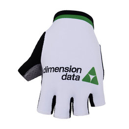 BONAVELO Mănuși de ciclism fără degete - DIMENSION DATA 2018 - verde/alb