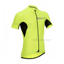 BONAVELO Tricou de ciclism cu mânecă scurtă - CYCLINGBOX - galben