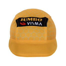BONAVELO Bandană de ciclism - JUMBO-VISMA 2020 - galben/negru