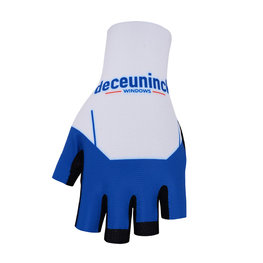 BONAVELO Mănuși de ciclism fără degete - QUICKSTEP - albastru