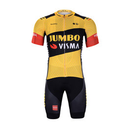 BONAVELO Tricoul și pantaloni scurți de ciclism - JUMBO-VISMA 2020 - galben/negru