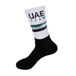 BONAVELO Șosete clasice de ciclism - UAE 2020 - alb