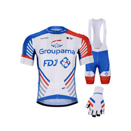 BONAVELO Mega set de ciclism - GROUPAMA FDJ 2020 - albastru/alb