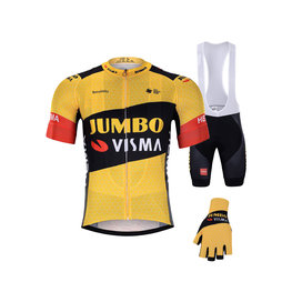 BONAVELO Mega set de ciclism - JUMBO-VISMA 2020 - galben/negru