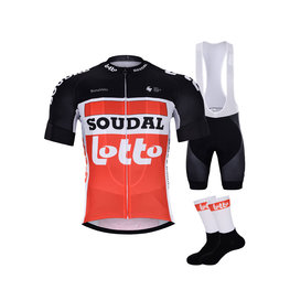 BONAVELO Mega set de ciclism - LOTTO SOUDAL 2020 - roșu/alb/negru