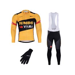 BONAVELO Mega set de ciclism - JUMBO-VISMA 2020 WNT - galben/negru