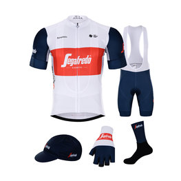 BONAVELO Mega set de ciclism - TREK 2021 - roșu/alb/albastru