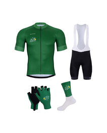 BONAVELO Mega set de ciclism - TOUR DE FRANCE 2025 - verde/negru