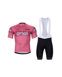 BONAVELO Tricoul și pantaloni scurți de ciclism - GIRO D´ITALIA - negru/roz