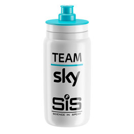 Sticlă de apă pentru ciclism - TEAM SKY 2018 550 ml - alb/albastru deschis