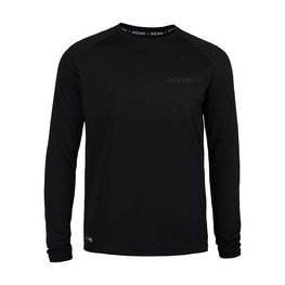 ROCDAY Tricou de ciclism cu mânecă lungă de vară - PARK LONG - negru