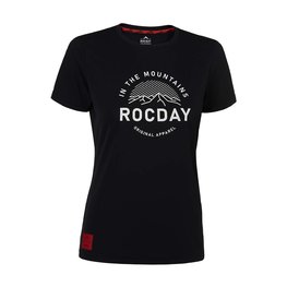ROCDAY Tricou de ciclism cu mânecă scurtă - MONTY LADY - negru