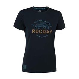 ROCDAY Tricou de ciclism cu mânecă scurtă - MONTY LADY - albastru