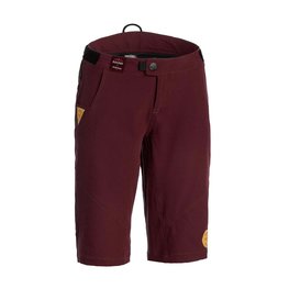 ROCDAY Pantaloni scurți de ciclism fără bretele - ROC LITE LADY - bordo