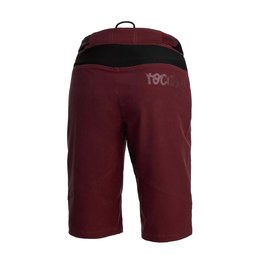 ROCDAY Pantaloni scurți de ciclism fără bretele - ROC LITE LADY - bordo