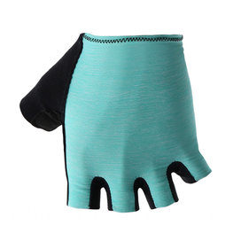 SANTINI Mănuși de ciclism fără degete - CLASSE - albastru deschis