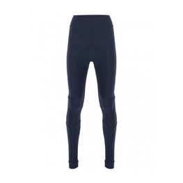 SANTINI Pantaloni de ciclism lungi fără bretele - ALBA WINTER LADY - albastru