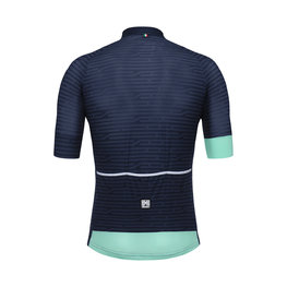 SANTINI Tricou de ciclism cu mânecă scurtă - SOFFIO - albastru