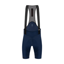 SANTINI Pantaloni scurți de ciclism cu bretele - TONO PURO - albastru