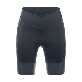 SANTINI Pantaloni scurți de ciclism fără bretele - PRO ALBA LADY - gri