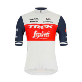 SANTINI Tricou de ciclism cu mânecă scurtă - TREK SEGAFREDO 2021 - roșu/alb/albastru